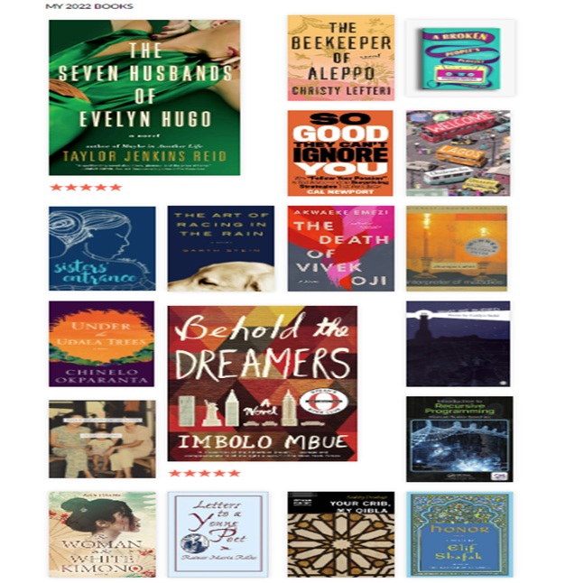 2022 books